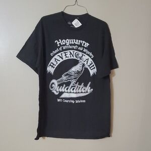 Black Ravenclaw Quidditch T-Shirt